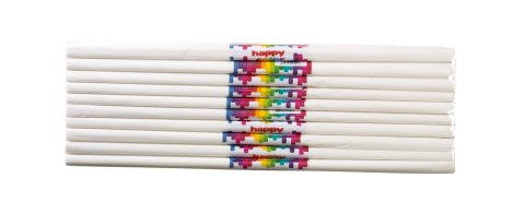 Bibuła marszczona 50x200cm, biały, (op 10szt.) HAPPY COLOR, HA 5020-0
