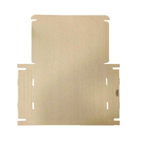 Karton wysyłkowy/klapowy do paczkomatów DOTTS, Gabaryt XS, 340g, zew.321x221x29, tektura 3-warstwy szara