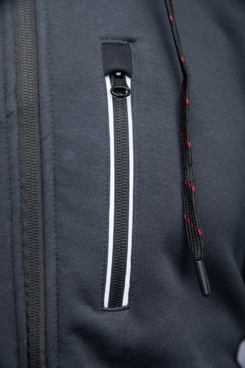 SEVEN KINGS BLUZA DRESOWA Z KAPTUREM PRO GRAFIT