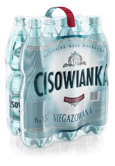 Woda CISOWIANKA 1.5l niegazowana zgrzewka 6 szt. KAUCJA