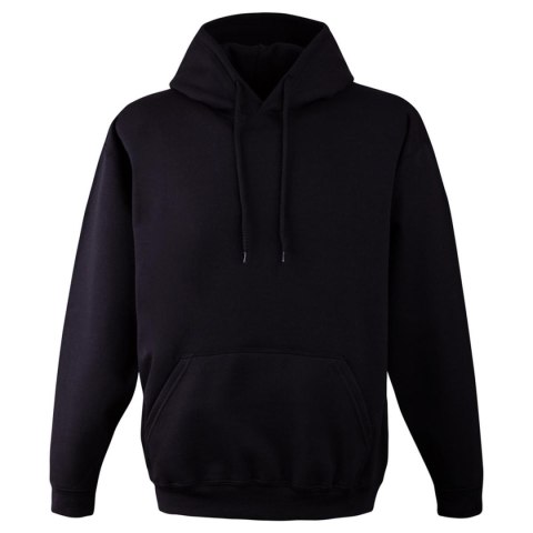 BLUZA Z KAPTUREM 280G CZARNA ROZM. XXL
