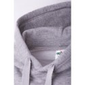BLUZA Z KAPTUREM 280G SZARA ROZM. L