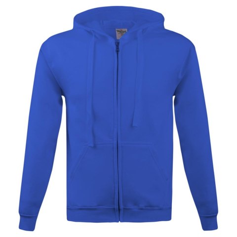 BLUZA Z KAPTUREM ZAPINANA 280G NIEBIESKA