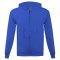 BLUZA Z KAPTUREM ZAPINANA 280G NIEBIESKA