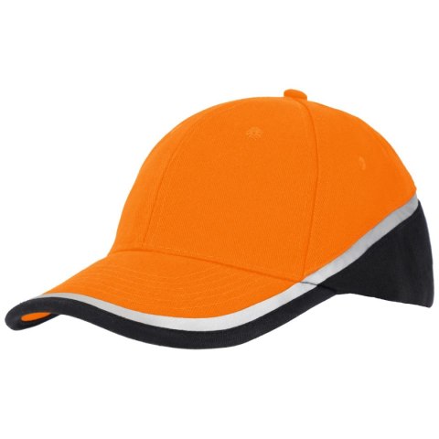 CZAPKA DOBBELT Z DASZKIEM ORANGE NEON