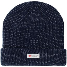 CZAPKA ZIMOWA DZIANA GRANATOWA ODBLASKOWA