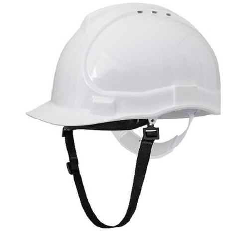 HEŁM PRZEMYSŁOWY BRATEK-3 Z PASKIEM BIAŁY