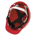 HEŁM PRZEMYSŁOWY BRATEK-3 Z PASKIEM CZERWONY