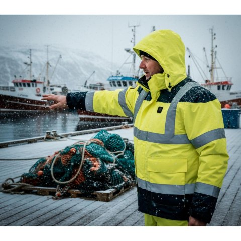 KURTKA OCIEPLANA PROCERA FULTON Z FUNKCJĄ OGRZEWANIA ROZM. XXL