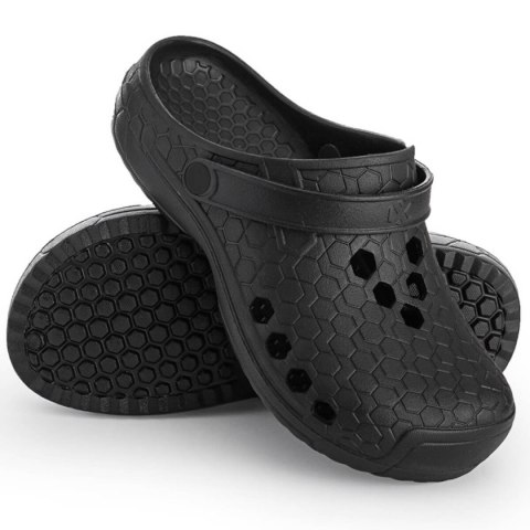 KLAPKI EVA HEXO BLACK ROZM. 38