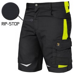 SPODNIE KRÓTKIE HELICON RIP-STOP BLACK ROZM.54