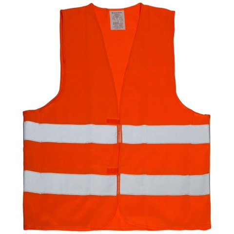 KAMIZELKA ODBLASKOWA OSTRZEGAWCZA POMARAŃCZOWA PROKAM ORANGE - rozm. L