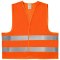 KAMIZELKA ODBLASKOWA OSTRZEGAWCZA PROKAM POMARAŃCZOWA
