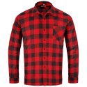 KOSZULA FLANELOWA FLANCO CZERWONA ROZM. 45