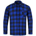 KOSZULA FLANELOWA FLANCO NIEBIESKA ROZM. 45