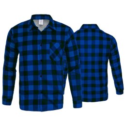 KOSZULA FLANELOWA NIEBIESKA ROZM. L