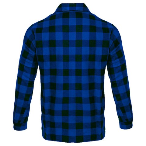 KOSZULA FLANELOWA NIEBIESKA ROZM. S