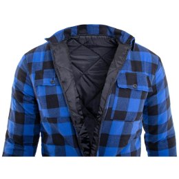 KOSZULA FLANELOWA OCIEPLANA NIEBIESKA