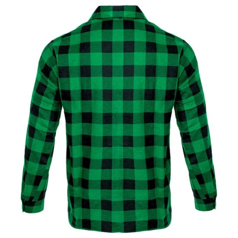 KOSZULA FLANELOWA ZIELONA ROZM. S