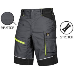 SPODNIE KRÓTKIE LIDO SPANDEX GRAY ROZM.50