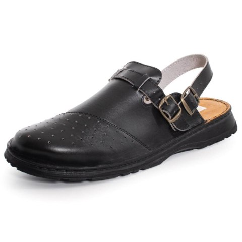 OBUWIE PROFILAKTYCZNE ALBIN Z PERFORACJĄ CZARNE ROZM. 42