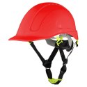 PRZEMYSŁOWY HEŁM OCHRONNY MORION CZERWONY