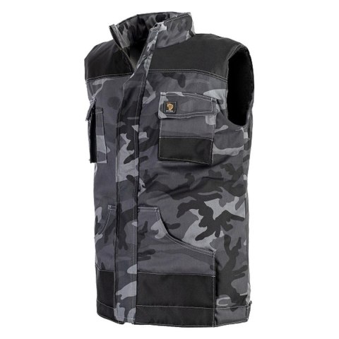 BEZRĘKAWNIK OCIEPLANY PROMAN 260 MORO SZARY ROZM. 48