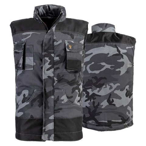 BEZRĘKAWNIK OCIEPLANY PROMAN 260 MORO SZARY ROZM. 48