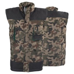 BEZRĘKAWNIK OCIEPLANY PROMAN 260 MORO ZIELONY ROZM. 46