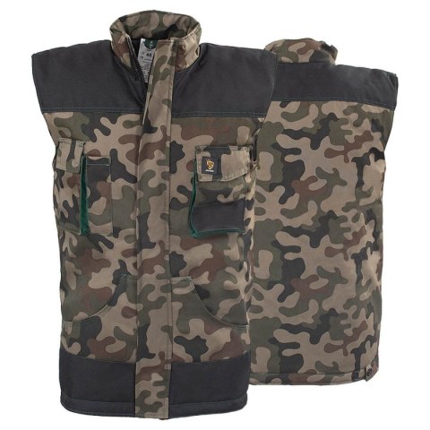 BEZRĘKAWNIK OCIEPLANY PROMAN 260 MORO ZIELONY ROZM. 46