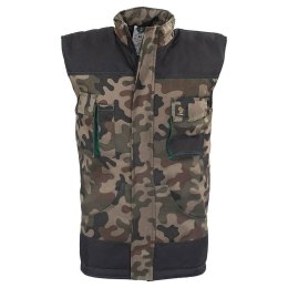 BEZRĘKAWNIK OCIEPLANY PROMAN 260 MORO ZIELONY ROZM. 46