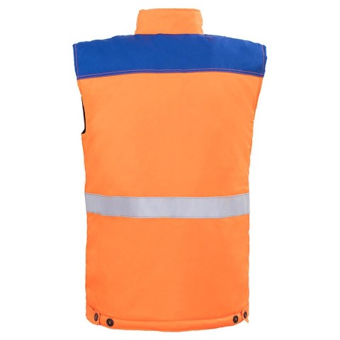 BEZRĘKAWNIK OCIEPLANY PROMAN 260 POMARAŃCZOWY HV ROZM. 46