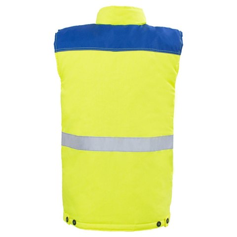 BEZRĘKAWNIK OCIEPLANY PROMAN 260 ŻÓŁTY HV ROZM. 58