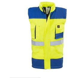 BEZRĘKAWNIK OCIEPLANY PROMAN 260 ŻÓŁTY HV