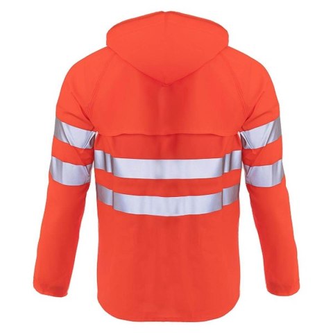 PROBALTIC KURTKA PRZECIWDESZCZOWA FLUO ORANGE ROZM. 50