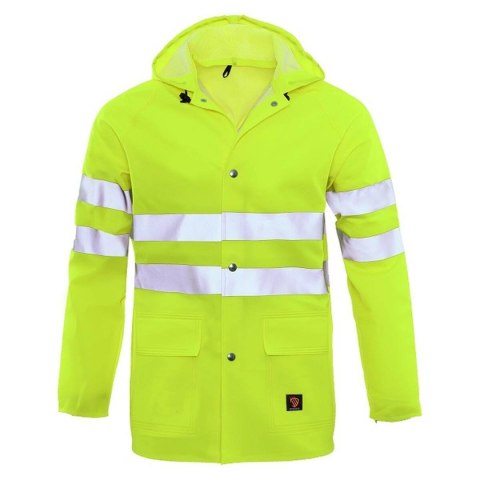 PROBALTIC KURTKA PRZECIWDESZCZOWA FLUO YELLOW ROZM. 50