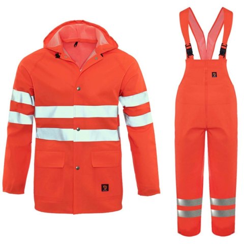 PROBALTIC UBRANIE PRZECIWDESZCZOWE FLUO ORANGE ROZM. 60
