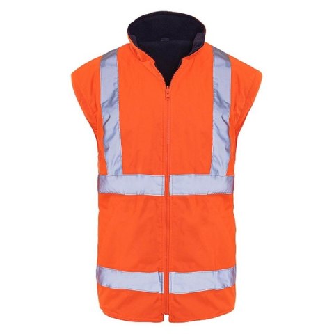 PROLUMO 5IN1 KURTKA OCIEPLANA POMARAŃCZOWA HVP ROZM. L