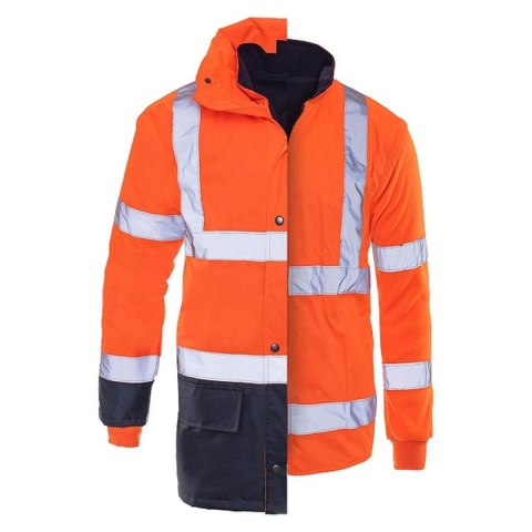 PROLUMO 5IN1 KURTKA OCIEPLANA POMARAŃCZOWA HVP ROZM. XL
