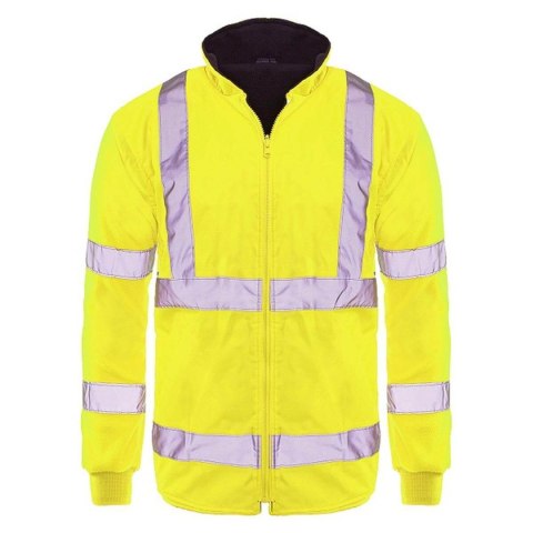 PROLUMO 5IN1 KURTKA OCIEPLANA ŻÓŁTA HV ROZM. XXXL