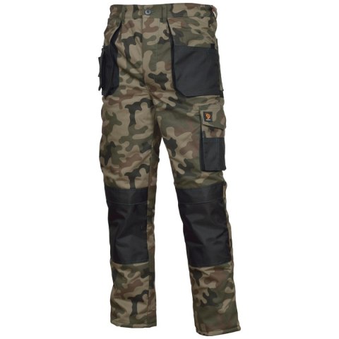 PROMAN SPODNIE DO PASA OCIEPLANE MORO ROZM. 60