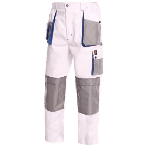 SPODNIE DO PASA PROMAN 290 BIAŁE