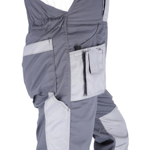 SPODNIE OGRODNICZKI PROMAN STRETCH 250 SZARY ROZM. 62