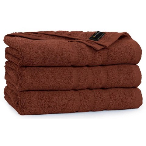 RĘCZNIK HELIOS 50X100 500G. BRĄZOWY
