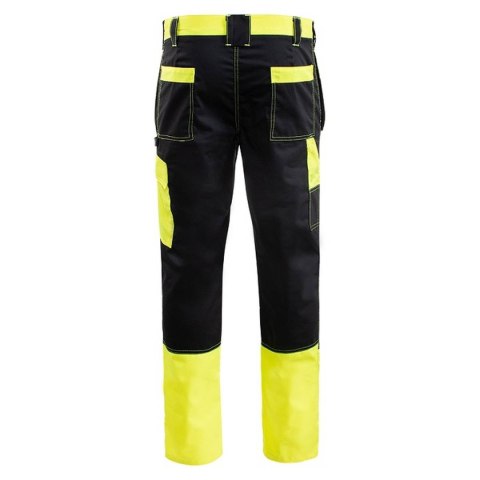 SPODNIE DO PASA PROMONTER 260 CZARNO ŻÓŁTE HV