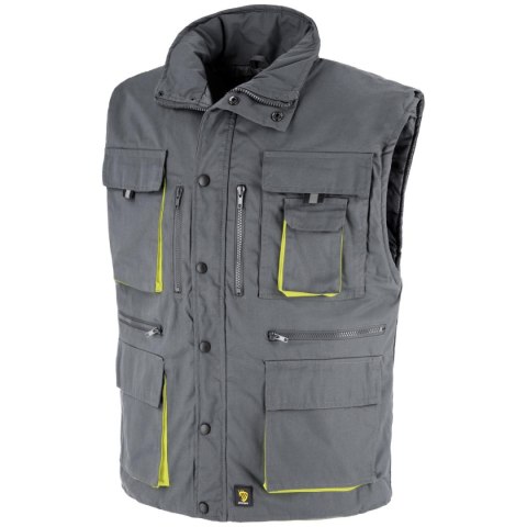 BEZRĘKAWNIK OCIEPLANY PROCERA SKARVER GRAY ROZM. XXXL