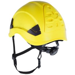 HEŁM OCHRONNY DO PRACY NA WYSOKOŚCI SALLET ŻÓŁTY