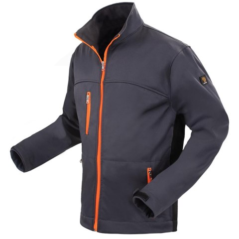 SOFTSHELL KURTKA SZARA