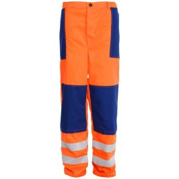 SPODNIE ROBOCZE OSTRZEGAWCZE DO PASA - POMARAŃCZOWE