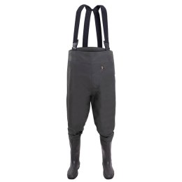SPODNIOBUTY DŁUGIE FISHER CHEST WADERS OLIWKOWE ROZM.46